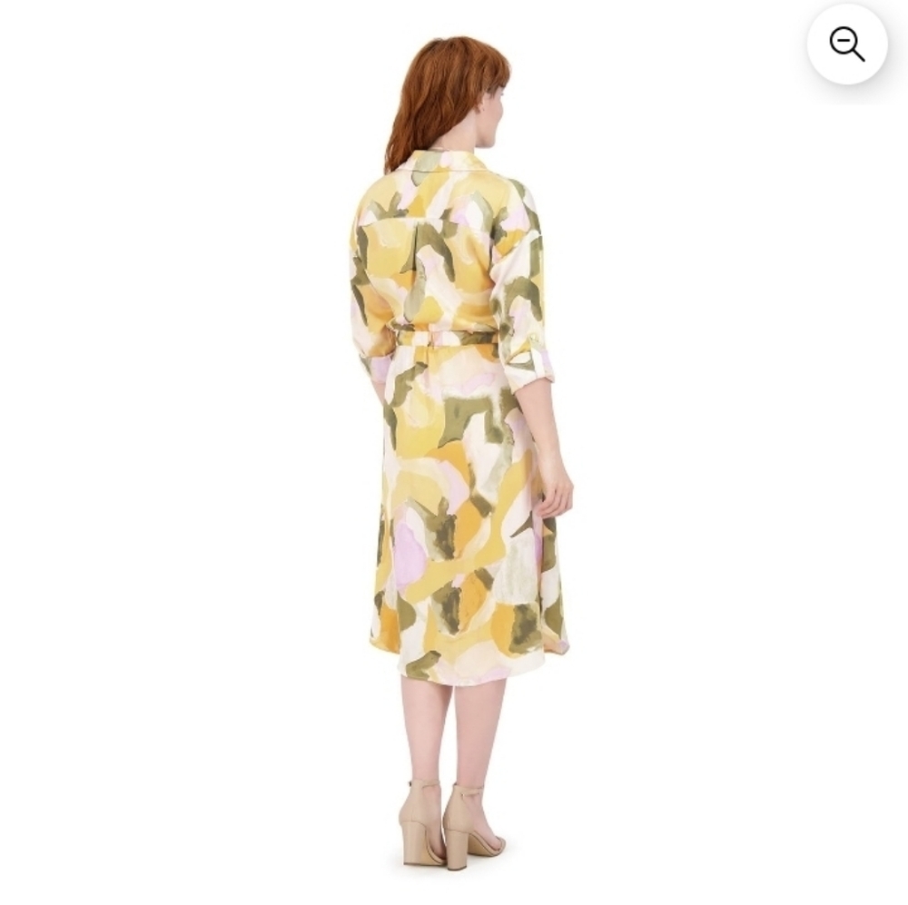 French Connection Women's Long Shirt Dress - Picture 4 of 6